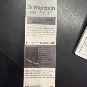 NEW Dr. Melaxin Exfoliating Black Rice Ampoule- NIB  2.7 fl oz